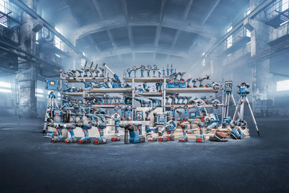 Große Auswahl an Akkuwerkzeugen